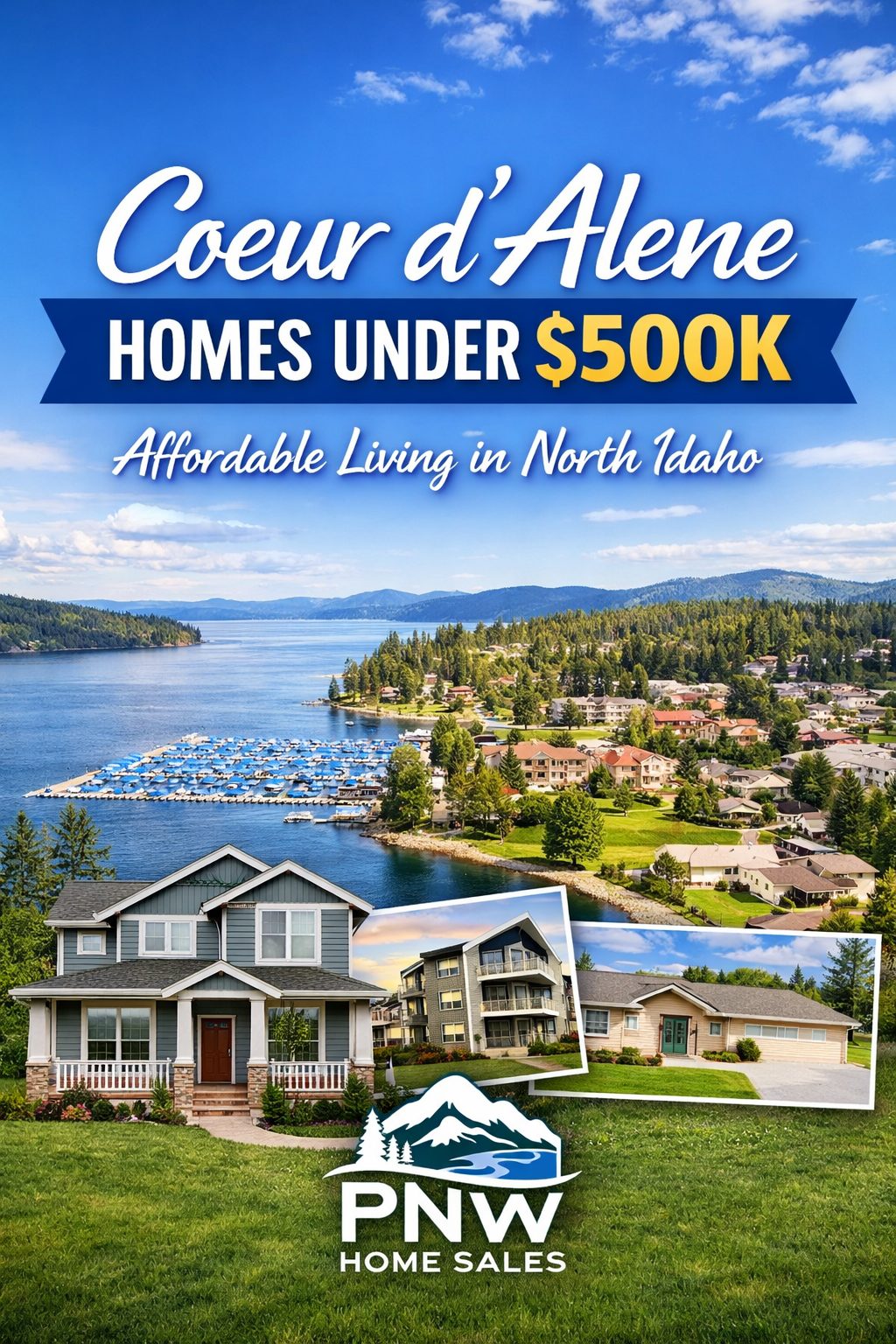 Coeur d'Alene Homes for Sale under $500K