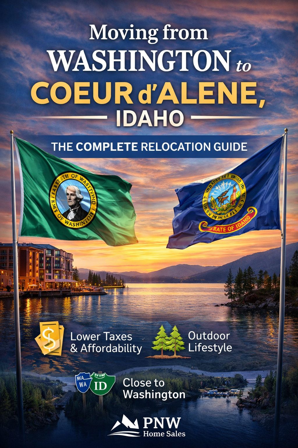 Relocating from Washington to Coeur d'Alene Idaho