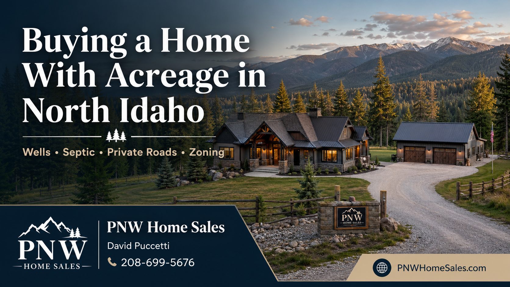 Buying a home with acreage in North Idaho featuring rural properties, land ownership, and country living guidance