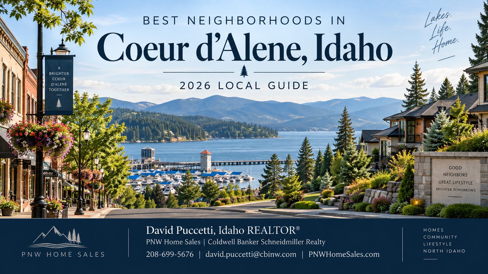 Best neighborhoods in Coeur d’Alene Idaho in 2026 with local communities, housing options, amenities, and lifestyle considerations
